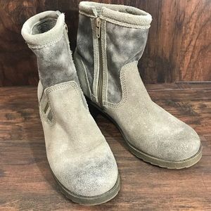BareTraps Fur-lined Suede Boots